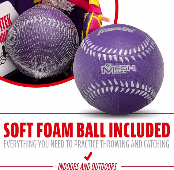 Franklin Sports Çocuk Beyzbol Eldiveni ve Top Setleri