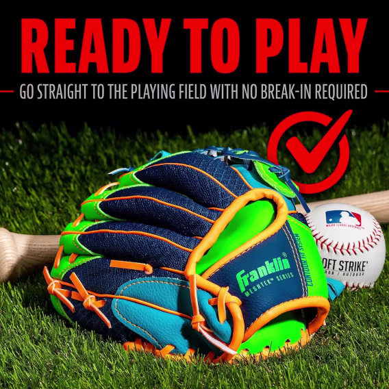 Franklin Sports Çocuk Beyzbol Eldiveni ve Top Setleri