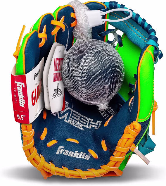 Franklin Sports Çocuk Beyzbol Eldiveni ve Top Setleri