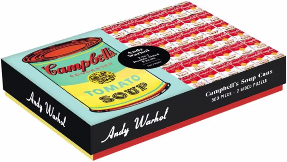 Galison Andy Warhol Çorba Konservesi Puzzle