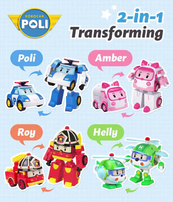 Robocar Poli  Robot Oyuncaklar