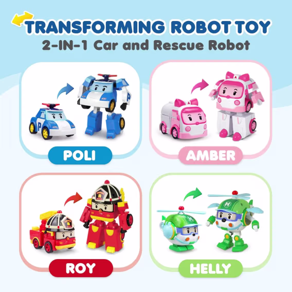 Robocar Poli  Robot Oyuncaklar