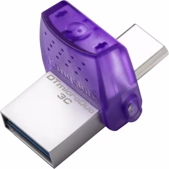 Kingston DataTraveler 3C 256GB USBC & USB-A Flash Bellek - 5'li Paket