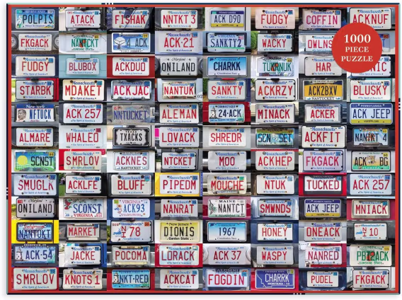 Galison Plaka Puzzle