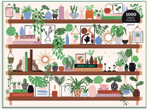 Galison Saksı Çiçeği Puzzle