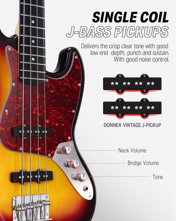 Donner Bas Gitar ve Ekipmanları