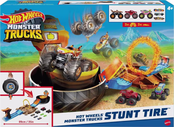 Hot Wheels Canavar Kamyon Lastiği Oyun Seti