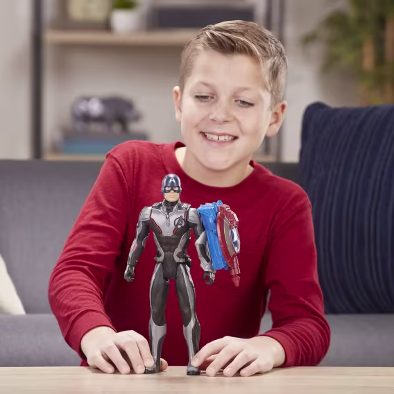 Hasbro Marvel Avengers Endgame Titan Hero Fx Captain America Figür 