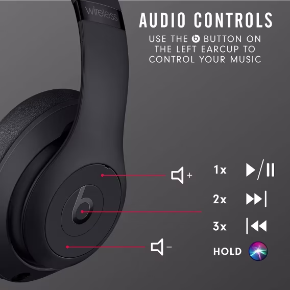 Beats Studio3 Kablosuz Kulaklık