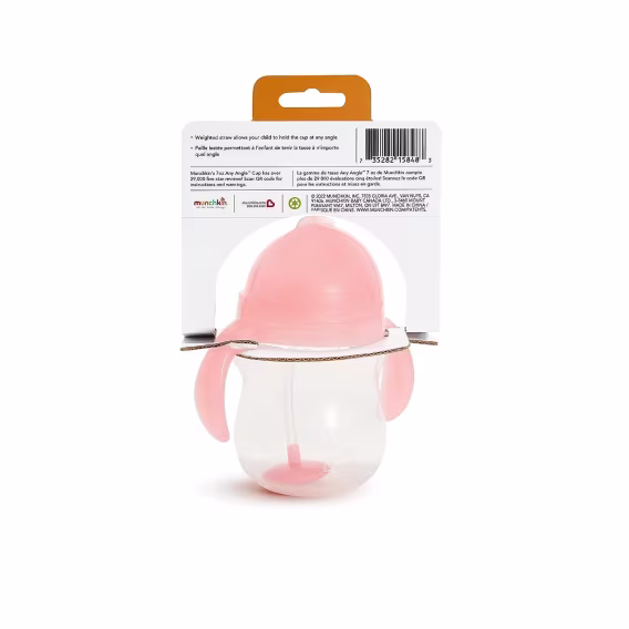 Munchkin Tıklama Kilidi Kapaklı Pipetli Çocuk Suluğu