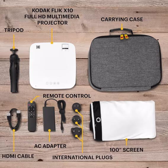 KODAK FLIK X10 Full HD Multimedia Projeksiyon Kiti 