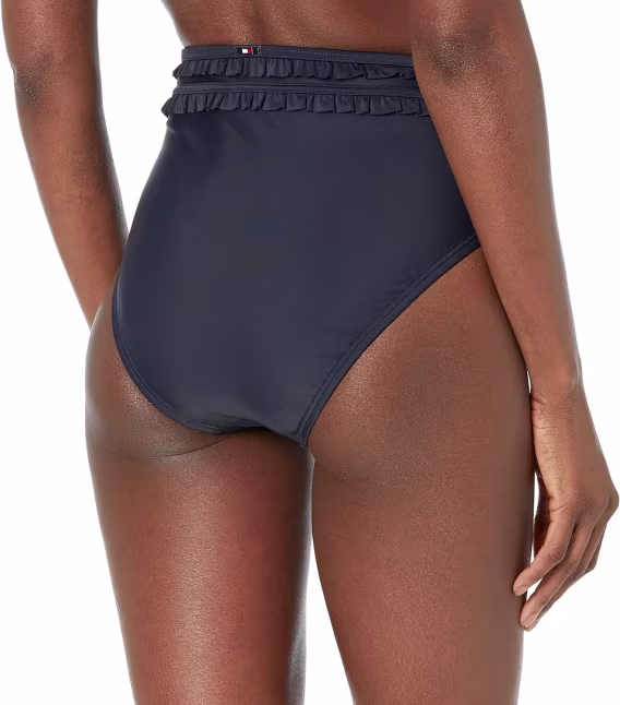 Tommy Hilfiger Kadın Standart Yüksek Belli Bikini Altı