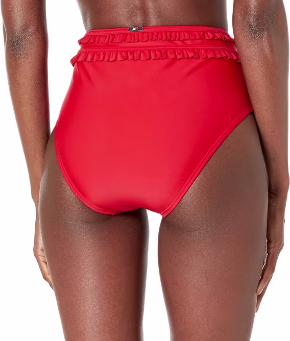 Tommy Hilfiger Kadın Standart Yüksek Belli Bikini Altı