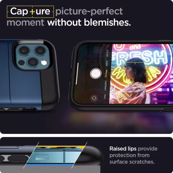 Spigen iPhone 15 Pro Max [MilitaryGrade Protection] Slim Armor CS Kılıf