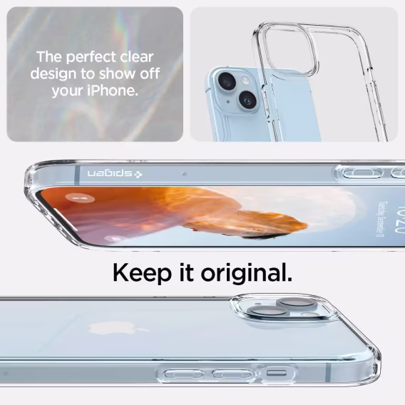 Spigen iPhone 15 Pro Ultra Hibrit Sararma Önleyici Kılıf (2023)