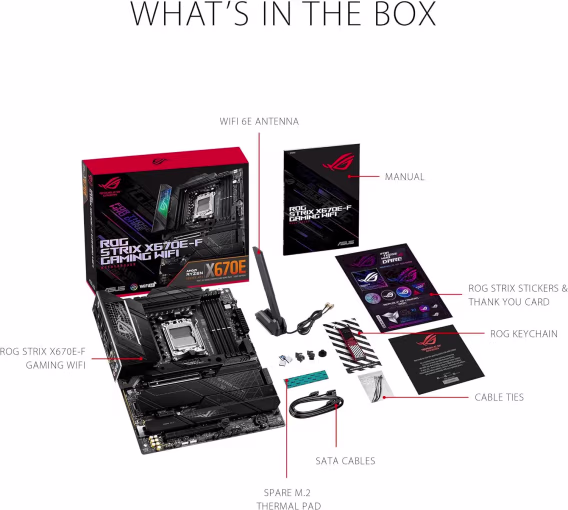 ASUS ROG Strix X670EF Gaming WIFI Anakart