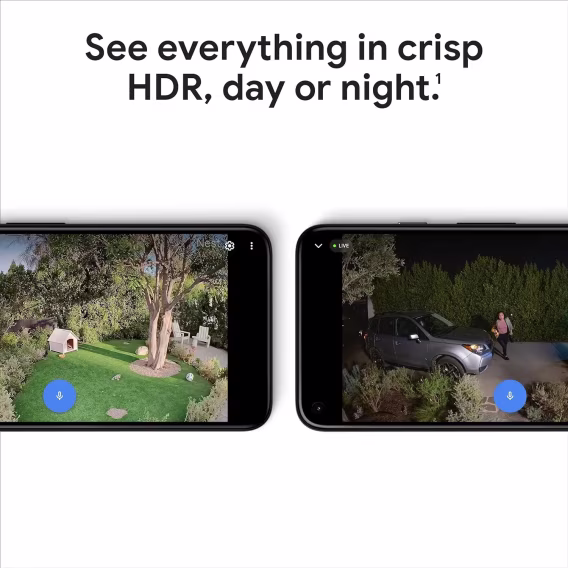 Google Nest Cam Projektör Güvenlik Kamerası