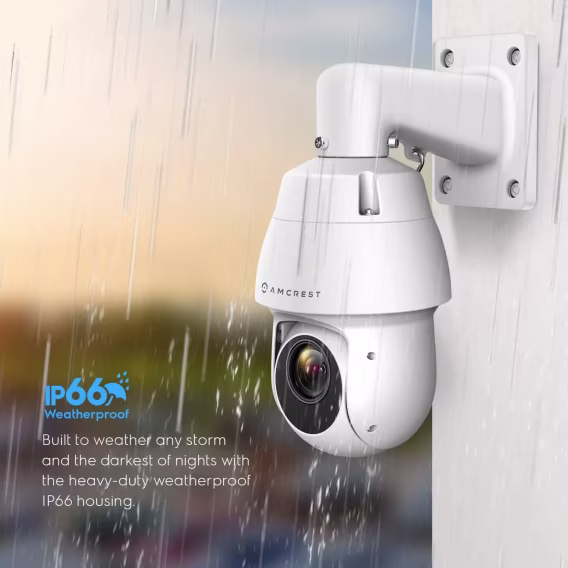 Amcrest 8MP Dış Mekan PTZ POE IP Kamera ve Pant Tilt Zoom