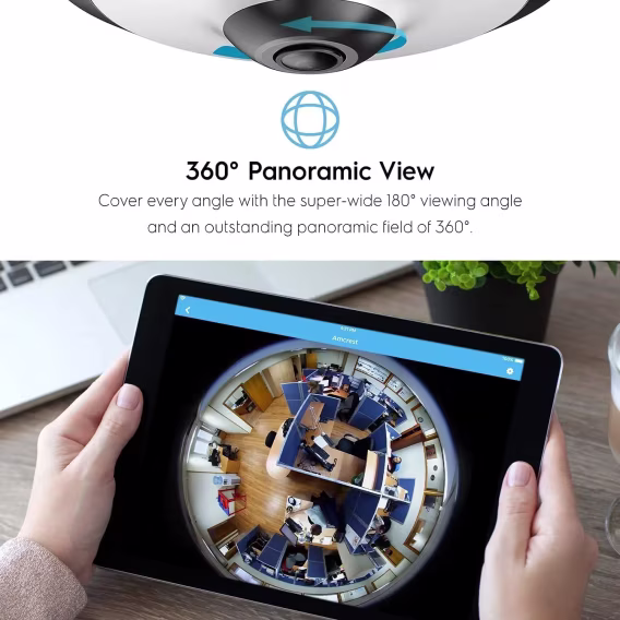 Amcrest Fisheye IP POE Kamera