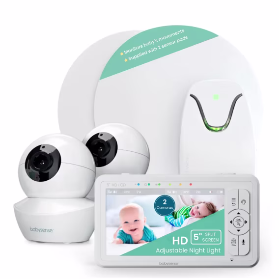 Babysense Gerçek Uyku - HD Video ve Hareketli Bebek Monitörü
