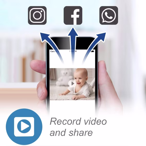 VTech RM7764HD 1080p WiFi Uzaktan Erişimli Bebek Monitörü