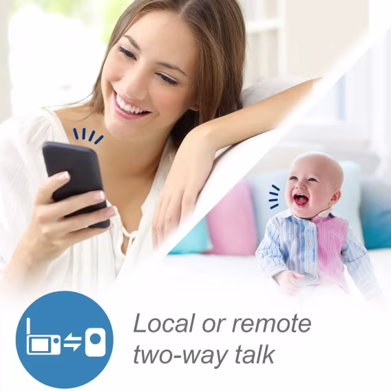 VTech RM7764HD 1080p WiFi Uzaktan Erişimli Bebek Monitörü