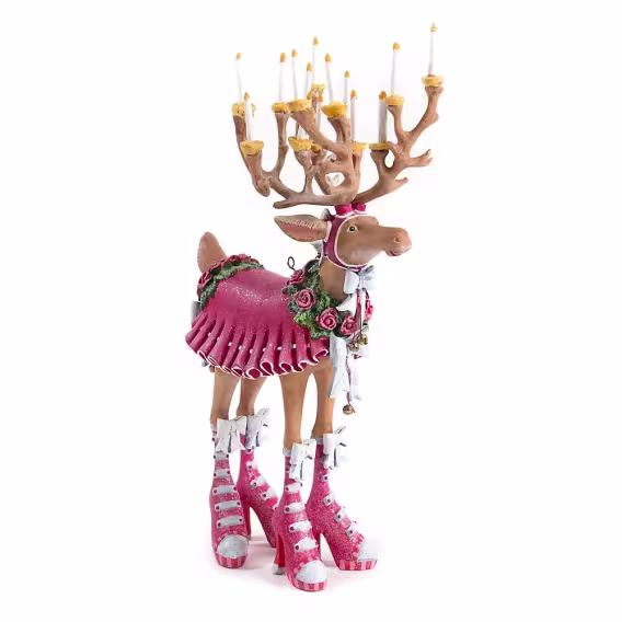 MacKenzieChilds Noel Baba ve Noel Anne Figürleri