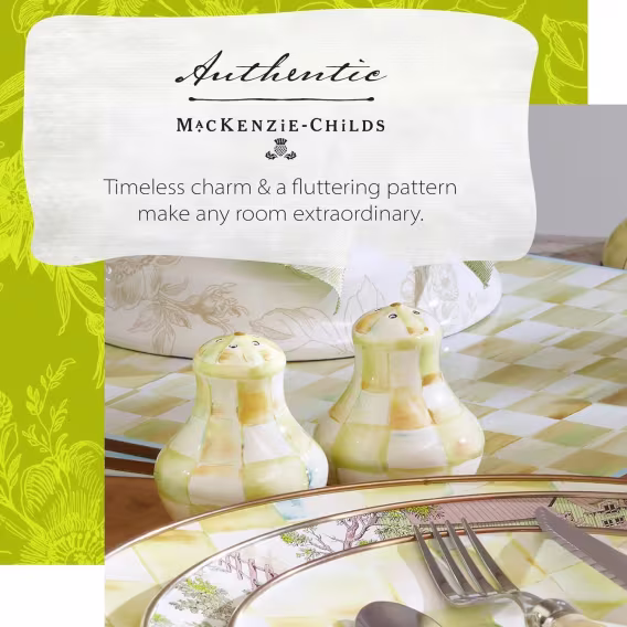 MacKenzieChilds Tuzluk ve Biberlik