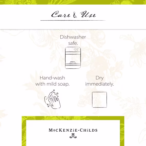 MacKenzieChilds Tuzluk ve Biberlik