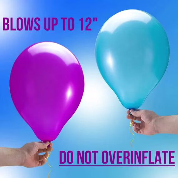 PREXTEX 300 Parti Balonları Gökkuşağı Renkleri