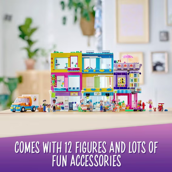 LEGO Friends Ana Cadde Binası Yapı Seti 41704
