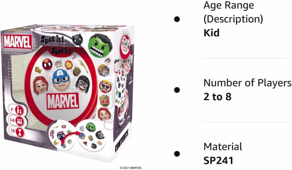 Zigomatik Marvel Emojileri Eşleştirme Kart Oyunu