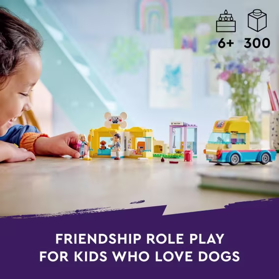 LEGO Friends Köpek Kurtarma Vanı Oyun Seti 41741