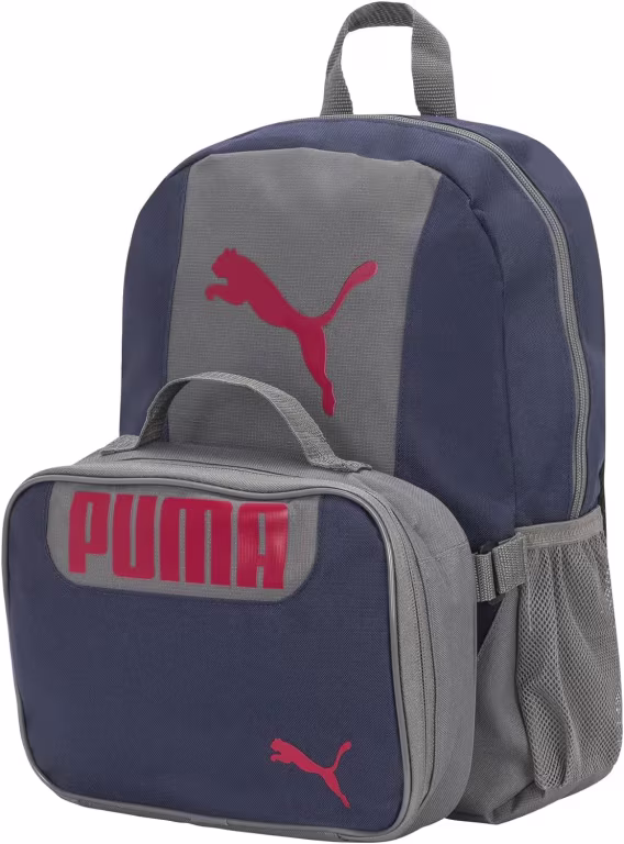 PUMA Çocuk Evercat Sırt Çantası & Beslenme Çantası Seti Kombo