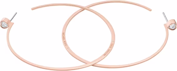 Michael Kors Fashion Rose Gold Rengi Halka Küpe MKJ7902791