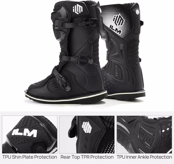 ILM ModelMX3 Erkek Su Geçirmez Motosiklet Botu
