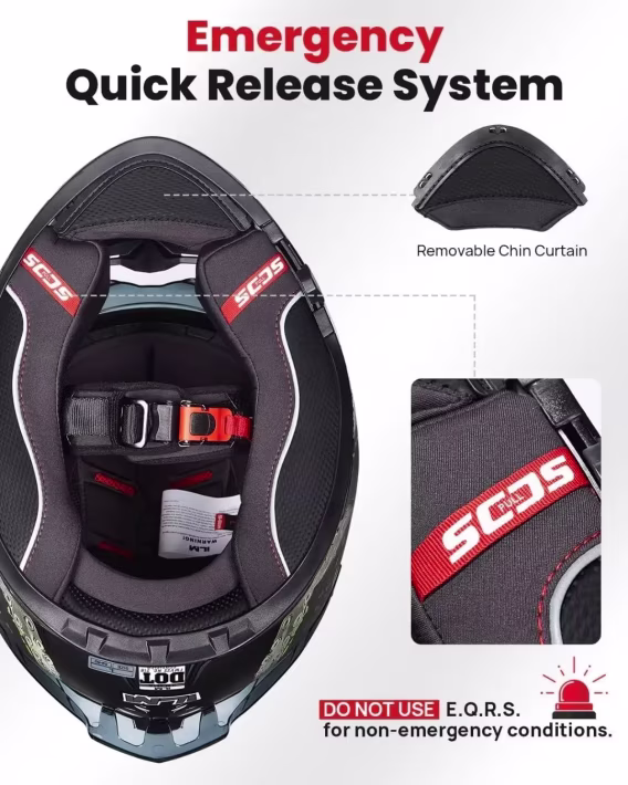  ILM Tam Yüz 861A Model Motosiklet Kask
