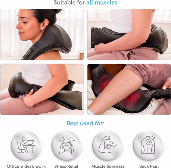 COMFIER Boyun ve Sırt Masaj Yastığı