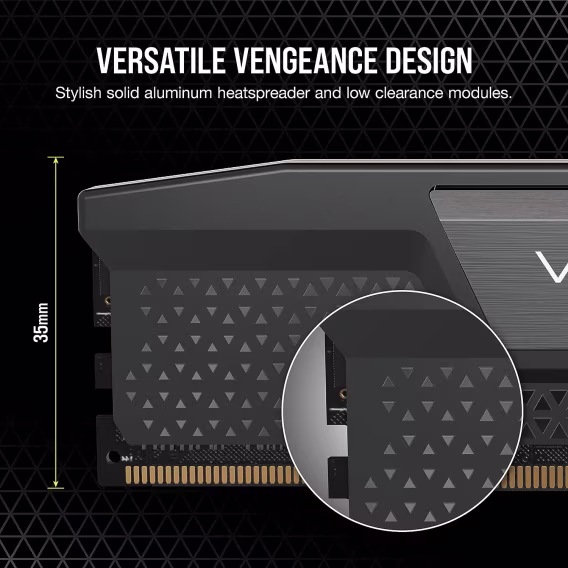 CORSAIR VENGEANCE DDR5 RAM 5200MHz CL40 Intel XMP iCUE Uyumlu Bilgisayar Belleği