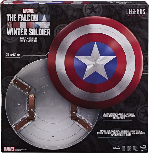 Marvel Legends Serisi Kaptan Amerika Premium Kalkan