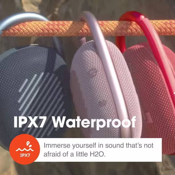 JBL Clip 4 Taşınabilir Bluetooth Hoparlör