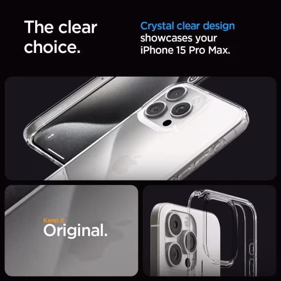 Spigen Ultra Hybrid iPhone 15 Pro Max Kılıf(2023)