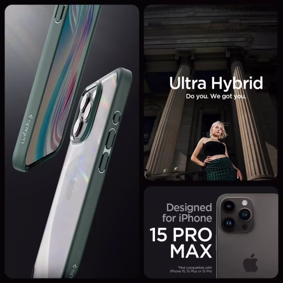 Spigen Ultra Hybrid iPhone 15 Pro Max Kılıf(2023)