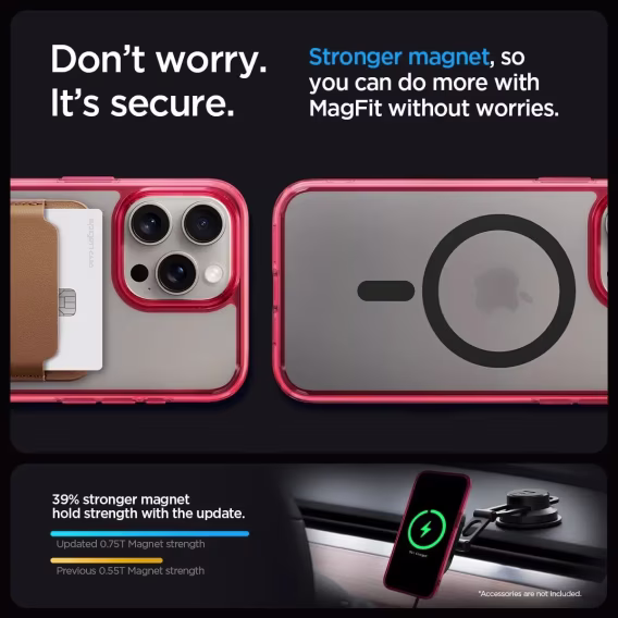 Spigen Manyetik Ultra Hybrid MagFit iPhone 15 Plus Kılıf