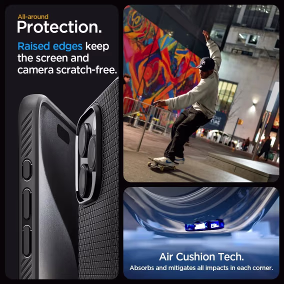 Spigen iPhone 15 Plus Liquid Air Armor Kılıf