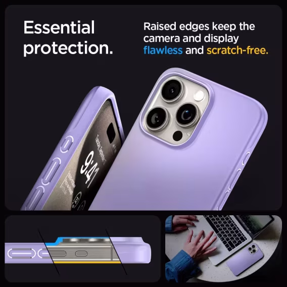 Spigen iPhone 15 Pro Thin Fit Kılıf (2023)