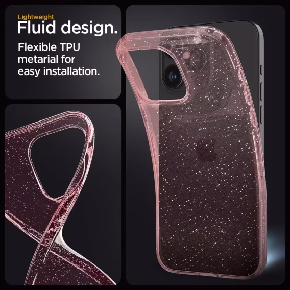 Spigen  iPhone 15 Pro Liquid Crystal Kılıf (2023)