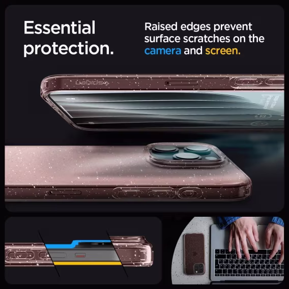 Spigen  iPhone 15 Pro Liquid Crystal Kılıf (2023)