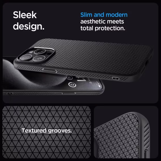 Spigen iPhone 15 Pro Liquid Air Armor  Kılıf(2023)