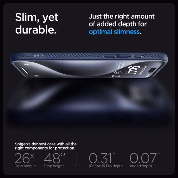 Spigen iPhone 15 Plus Liquid Air Armor Kılıf